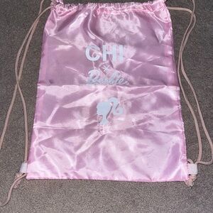 Chi X Barbie drawstring bag